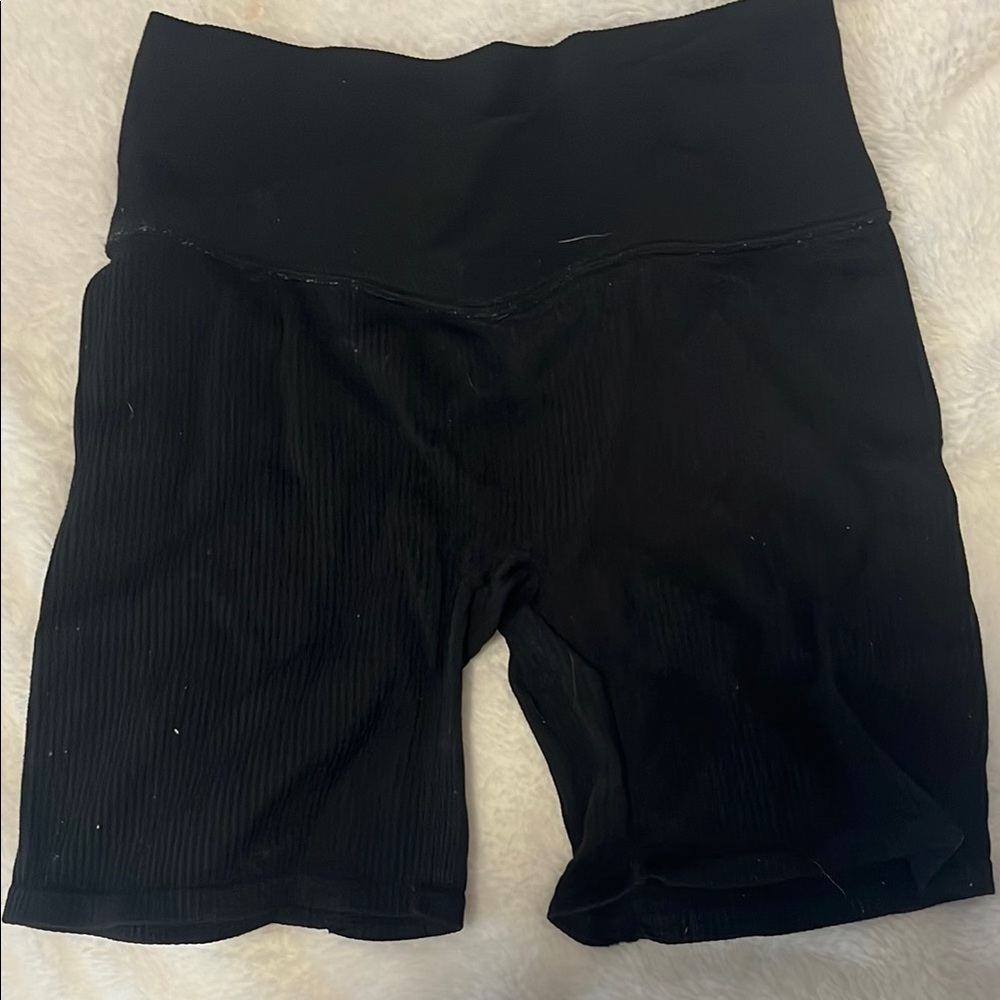 Women's Ribbed Shorts - Picture 4 of 4